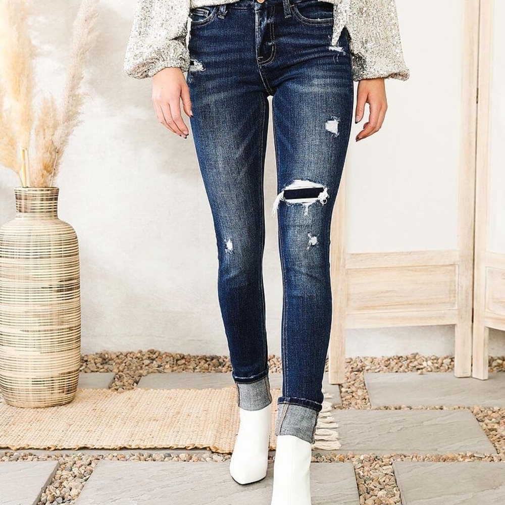 Bridge By Gly Distressed Skinny Jean 28x30